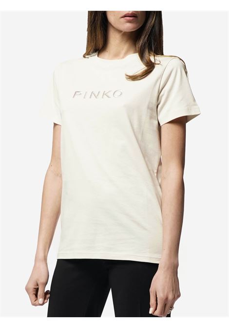 A1NW START T-SHIRT LOGO PINKO | T- Shirt | START 101752-A1NWC32